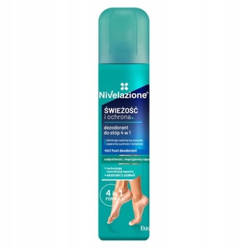 NIVELAZIONE AKTYWNY DEZODORANT DO STÓP 4W1 180ML