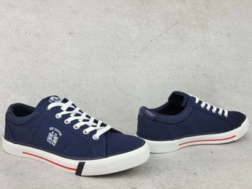 LEE COOPER SNEAKERS LCW 24 02 2146 BUTY TRAMPKI TENISÓWKI GRANATOWE MĘSKIE