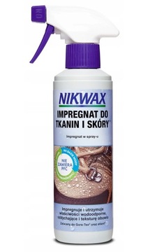 Impregnat do obuwia tkanin i skóry Nikwax 300ml