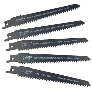 BRZESZCZOT PIŁY SZABLASTEJ LISICY DREWNA 5EL 150MM