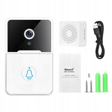 ВИДЕОИНТЕРФОН Wi-Fi IP-домофон Камера Дверной звонок КОМПЛЕКТ