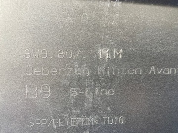 ЗАДНИЙ БАМПЕР AUDI A4 B9 8W9