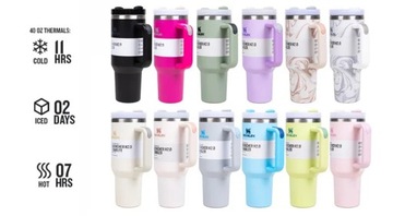 Изолированный стакан Stanley на 30/40 унций с крышкой