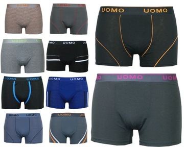 10 x BOKSERKI męskie UOMO bawełna M