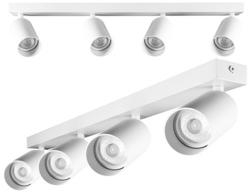 Lampa sufitowa szyna spot oprawa halogenowa GU10