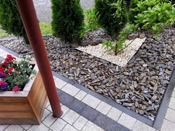 Гнейсовая каменная кора Garden, большая сумка 1-3 см тонны