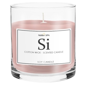 Möller SPA - SI SOJOWA NATURALNA ŚWIECZKA ŚWIECA ZAPACHOWA ZAPACH PERFUM