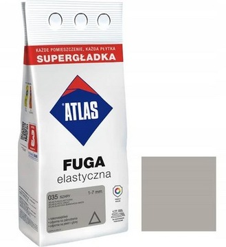 ATLAS Fuga Elastyczna Szara 035 2kg