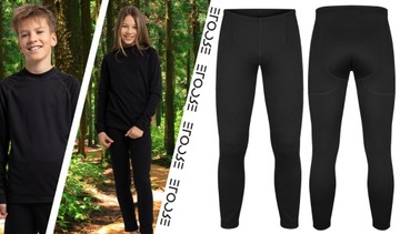 LEGGINSY TERMOAKTYWNE DZIECIĘCE 122 CIEPŁE MESZEK TREMOREGULACJA DRY POLSKA
