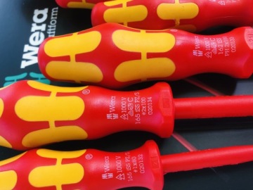 WERA Изолированные отвертки 7 штук Тонкие