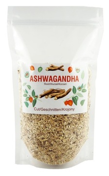 Ashwagandha krojona Idealna do zaparzania 500G