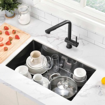 КУХОННАЯ КУХОННАЯ МОЙКА ОДНА ЧАША 70 x 44 см С СИФОНОМ И ПРОБКОЙ