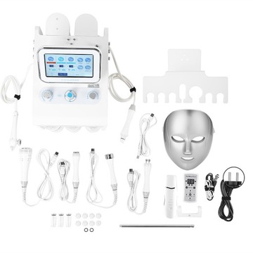 220 В 8 в 1 впрыске кислорода и водорода с малым пузырьком RF ультразвуковой QS