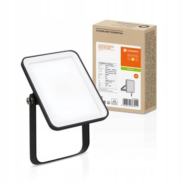 LEDVANCE naświetlacz LED 10W 3000K czarna 750lm