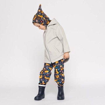 Mamaiti Водонепроницаемые детские шорты софтшелл рыжая лиса 116/122