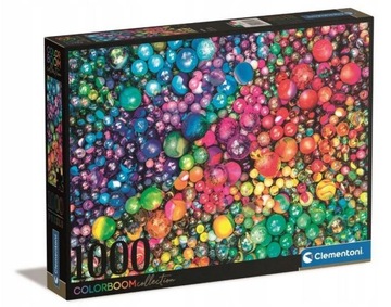 PUZZLE 1000 EL COLORBOOM-MARBLES CLEMENTONI 39650