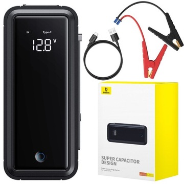 Baseus JUMP STARTER Booster Rozruchowy | Superkondensator 500F*5 3000A 12V