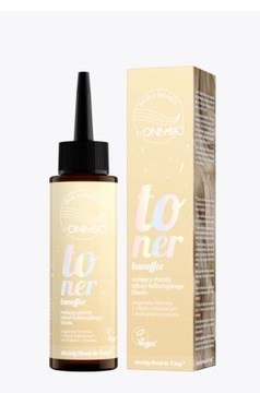 ONLYBIO Toner Kolor Banoffee Złocisty Kalifornijski Blond 100ml