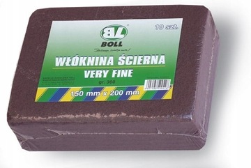 BOLL Очень мелкий абразивный флизелин, гр.