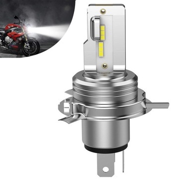 ŻARÓWKA LED MOTOCYKL MOTOR SKUTER H4 12V 18W