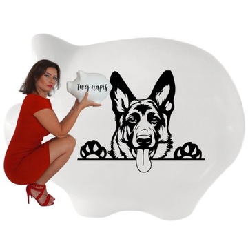 SKARBONKA Z IMIENIEM TWOIM NAPISEM PERSONALIZOWANA