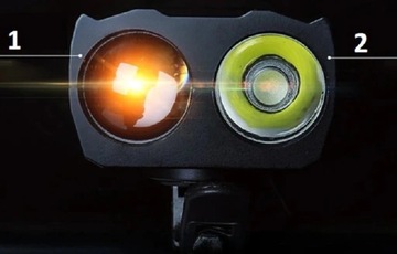 СВЕТОДИОДНАЯ ВЕЛОСИПЕДНАЯ ЛАМПА ЗВОНОК ПЕРЕДНИЙ MTB LIGHT 3