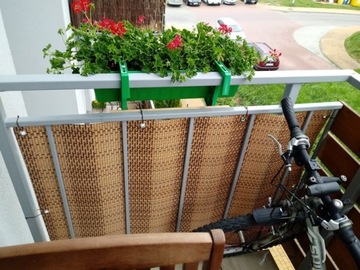 Коврик для забора, Техноротанг СЕТОЧНЫЙ, 150 см, ТОЛЩИЙ