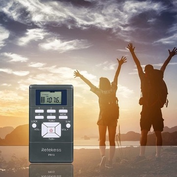 Retekess PR13 Radio kieszonkowe FM