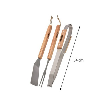 НАБОР ТВЕРДЫХ ПРИНАДЛЕЖНОСТЕЙ ДЛЯ БАРБЕКЮ-ГРИЛЯ