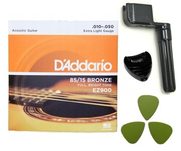 Struny do gitary akustycznej D'Addario EZ900 10-50