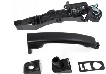 НОВЫЙ КОМПЛЕКТ РУЧКИ + ОПОРА ЗАДНЕЙ ДВЕРИ RENAULT MASTER III 3 10-