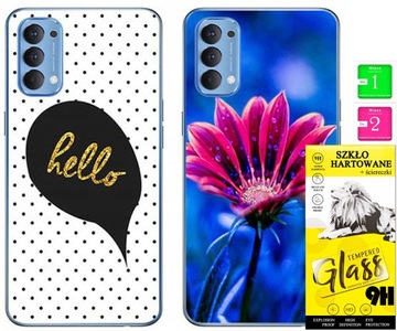 2x ETUI PLECKI FOTO Case OBUDOWA + SZKŁO do Oppo Reno 6 Pro / Pro+ 5G