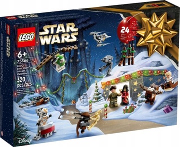 LEGO STAR WARS 75366 ADVENT CALENDAR 2023 РОЖДЕСТВЕНСКИЙ ПОДАРОК
