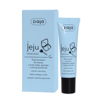 ZIAJA JEJU FLUID KOREKTOR DO TWARZY NATURALNY
