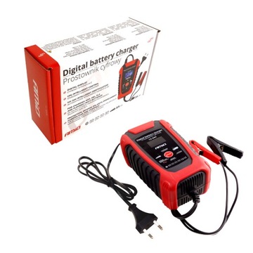 Prostownik samochodowy do akumulatora 12V/24V