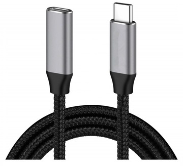 Удлинительный кабель USB-C Thunderbolt 3 10 ГБ 100 Вт 4K 1 м