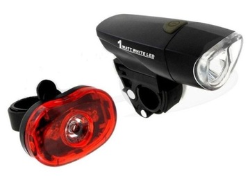 Zestaw lamp LED XC light MOCNE Z FUNKCJĄ LATARKI