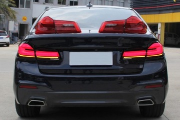 Tylne światła LED do BMW 5 G30 17-19 LCI Design Statyczne światła skrętne