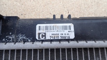 CHLADIČ VODY 214103VA1A NISSAN NOTE E12 1.2B