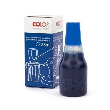 Tusz do stempli Colop niebieski 25ml