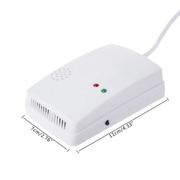 Czujnik gazu ziemnego detektor wykrywacz alarm