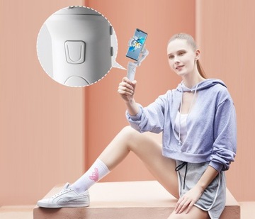 СТАБИЛИЗАТОР ПОДВЕСА 3-ОСЕВОЙ РУЧНОЙ ДЕРЖАТЕЛЬ ДЛЯ ТЕЛЕФОНА ПРИЛОЖЕНИЕ ДЛЯ СМАРТФОНА