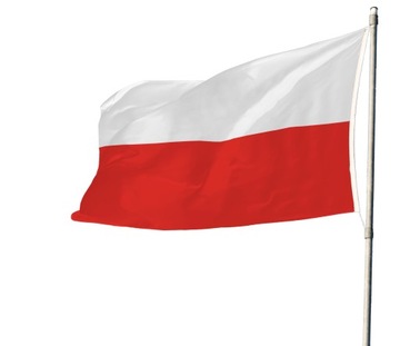 Флаг Польши на флагштоке Флаг Польши качества ПРЕМИУМ 112x70 ManufakturaFlag