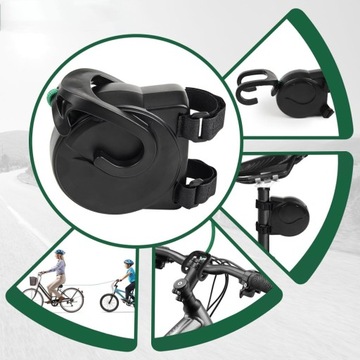 ВЕЛОСИПЕД ДЛЯ БУКСИРОВКИ ДЕТСКОГО ВЕЛОСИПЕДА АВТОМАТИЧЕСКИЙ, 2,5 м