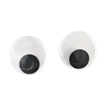 Wiggle Googly Eyes Ручної роботи Stick рухомі очі для ляльок художніх діаметр 12 см