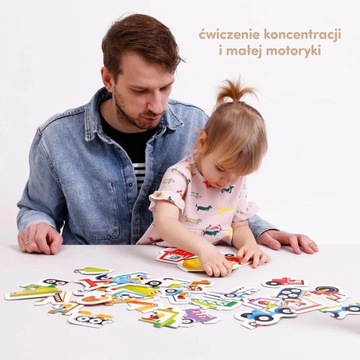 Прогрессивная головоломка «Машины на стройке» Puzzle 2+ CzuCzu