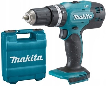 MAKITA DHP453 WKRĘTARKA WIERTARKA UDAROWA 42Nm AKU 18V seria LXT + WALIZKA
