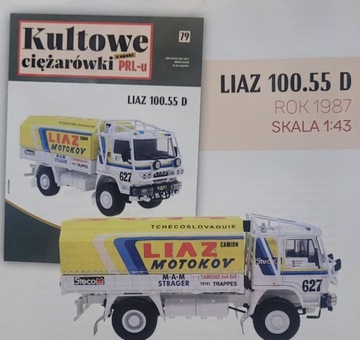 KULTOWE CIĘŻARÓWKI PRL-U NR 79 - LIAZ 100.55 D