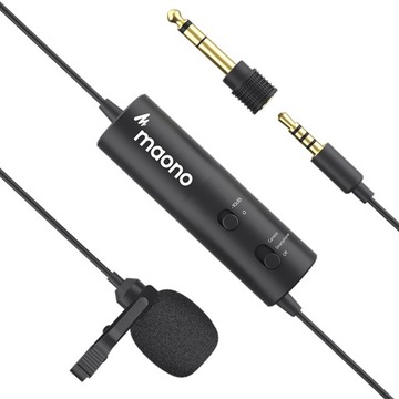 MAONO AU-102 ПРИВЯЗНОЙ МИКРОФОН С ЗАЖИМОМ