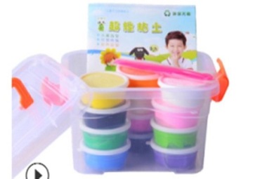 Волшебный пеноколин, пластилин, пластилин, 12х15г, цвет + 3 накатки, коробка